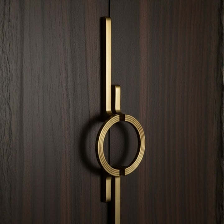 Brushed gold 10-inch cabinet pulls — view 11