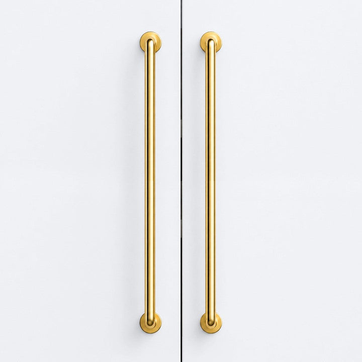 12.5 Inch Polished Gold Cabinet Pulls | CARBON