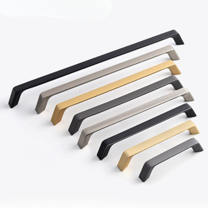 6.25 Inch Brushed Gold Cabinet Pulls | CONTOUR