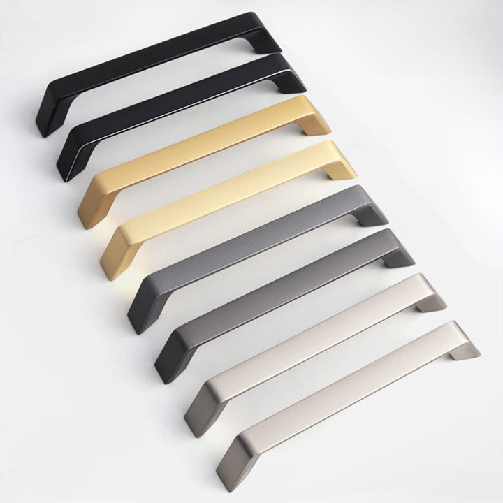 6.25 Inch Brushed Gold Cabinet Pulls | CONTOUR