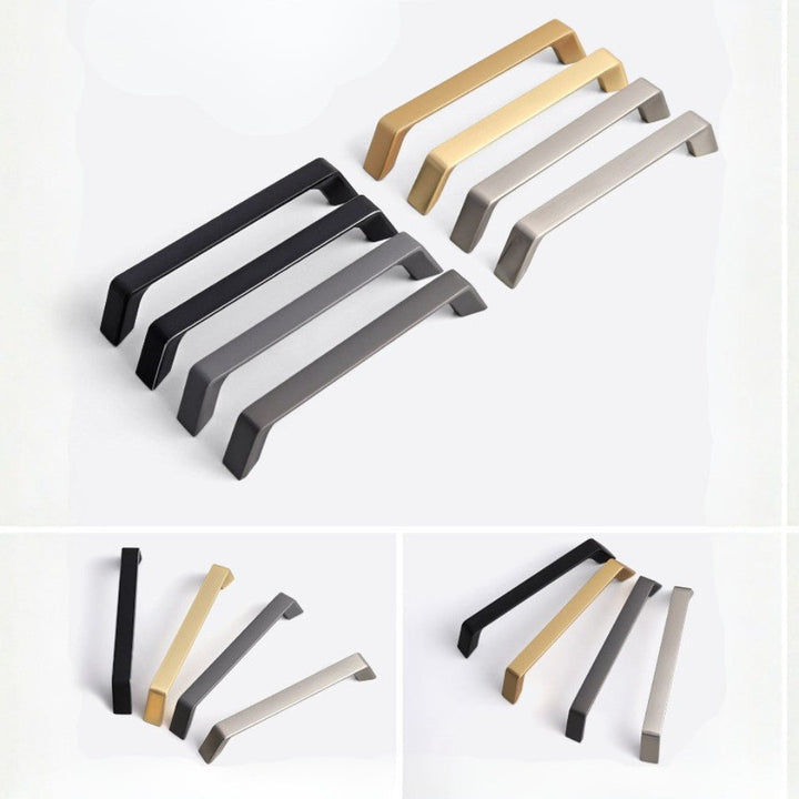 6.25 Inch Brushed Gold Cabinet Pulls | CONTOUR