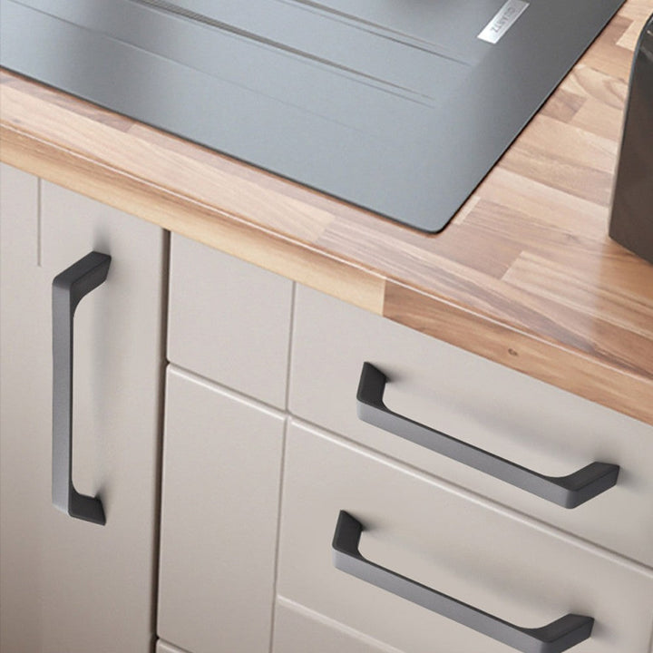 6.25 Inch Brushed Gold Cabinet Pulls | CONTOUR