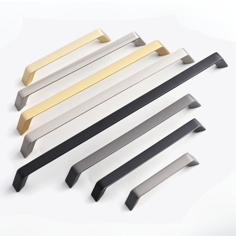 6.25 Inch Brushed Gold Cabinet Pulls | CONTOUR