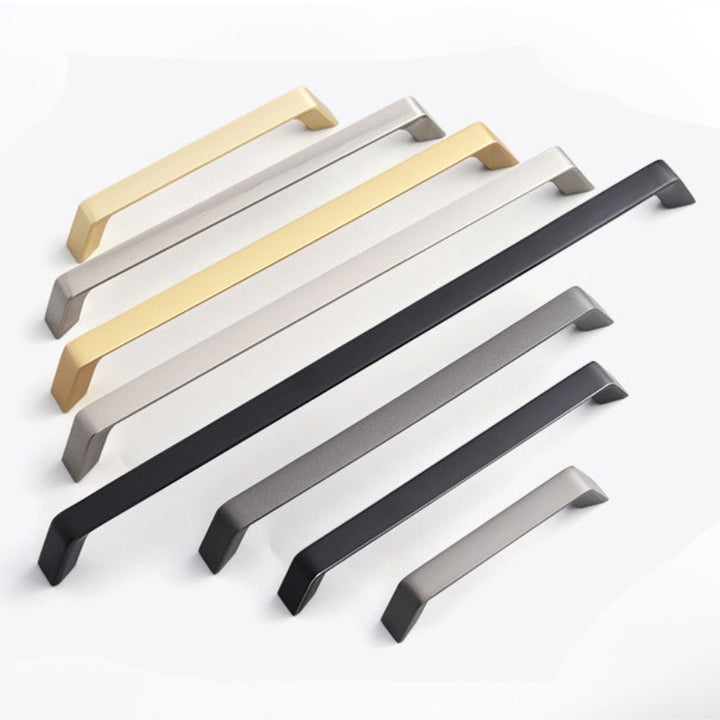 6.25 Inch Brushed Gold Cabinet Pulls | CONTOUR