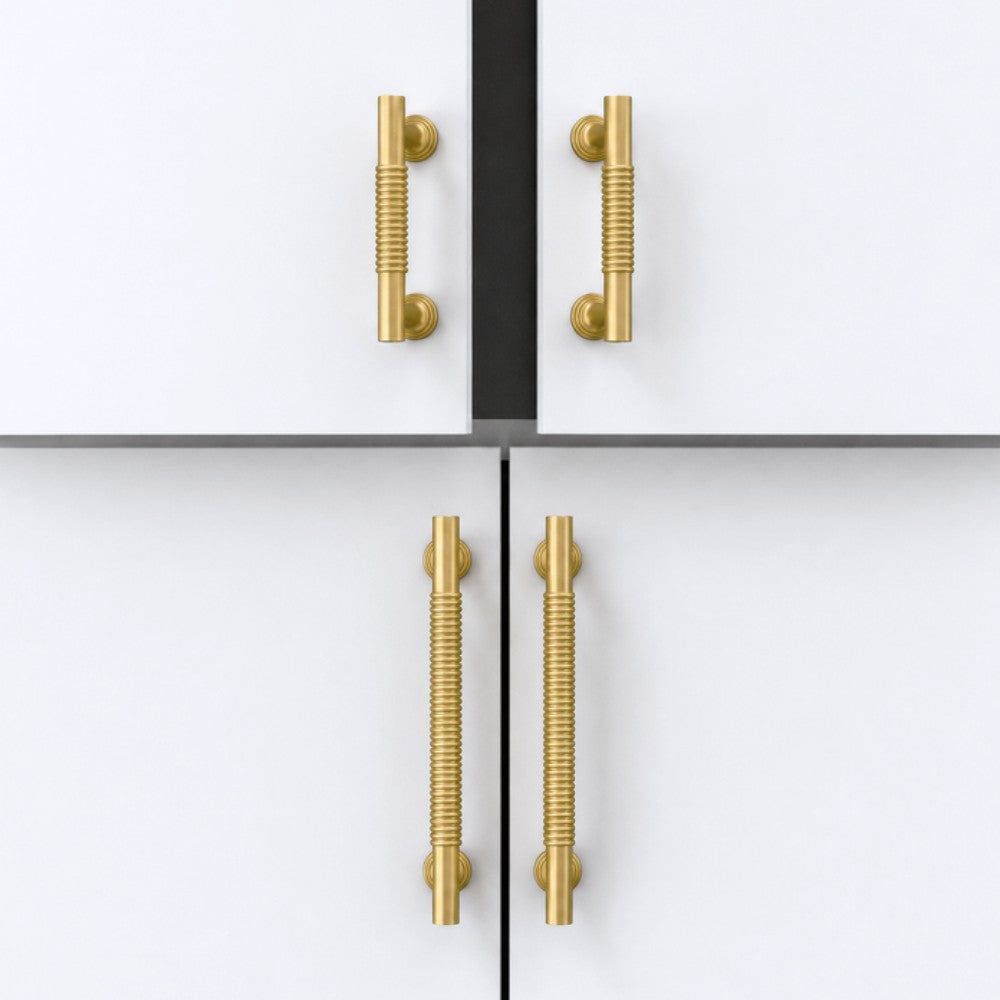 10 Inch Brushed brass Cabinet Pulls | CREST