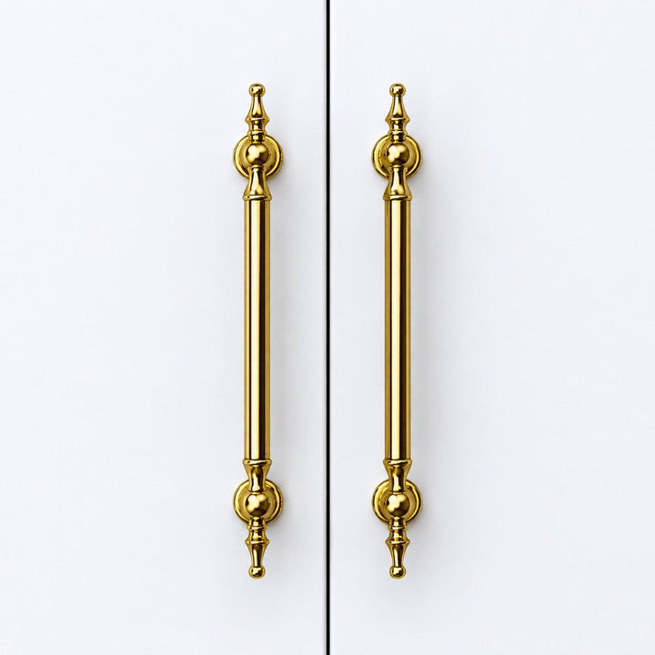 3 Inch Antique Brass Cup Pulls | CROWN