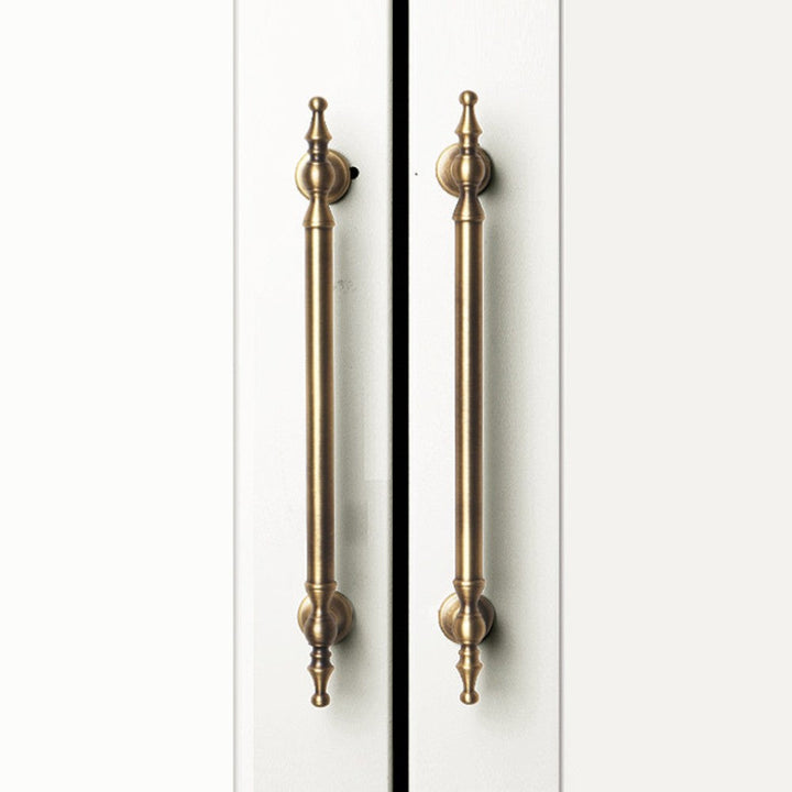 3 Inch Antique Brass Cup Pulls | CROWN