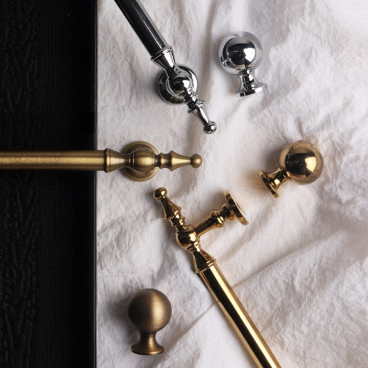3 Inch Antique Brass Cup Pulls | CROWN