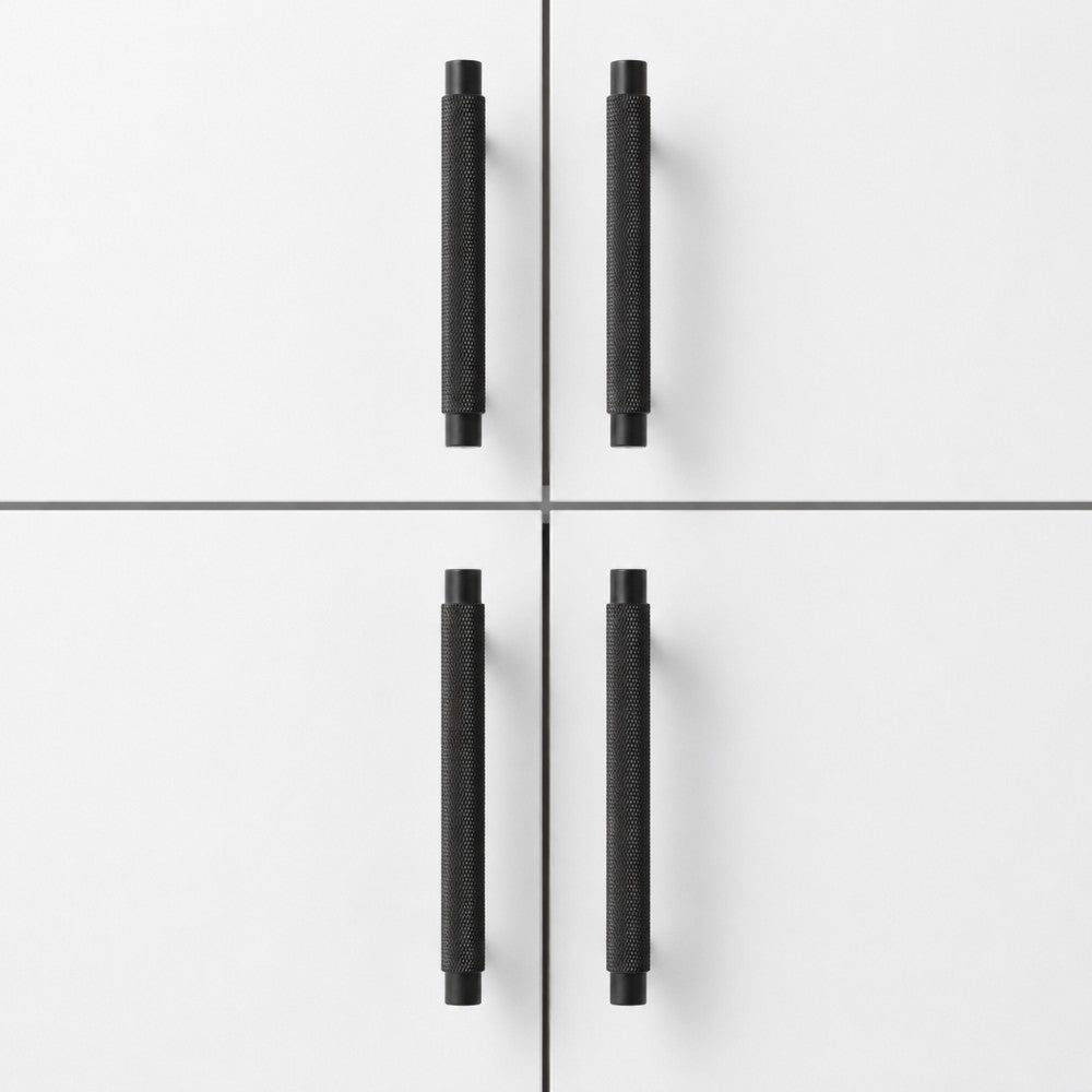 6.25 Inch Matte Black Cabinet Pulls | DAWN