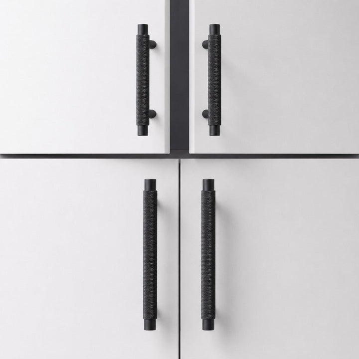 6.25 Inch Matte Black Cabinet Pulls | DAWN
