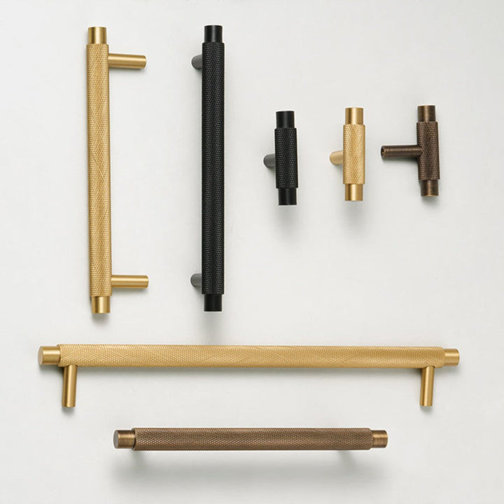 6.25 Inch Matte Black Cabinet Pulls | DAWN