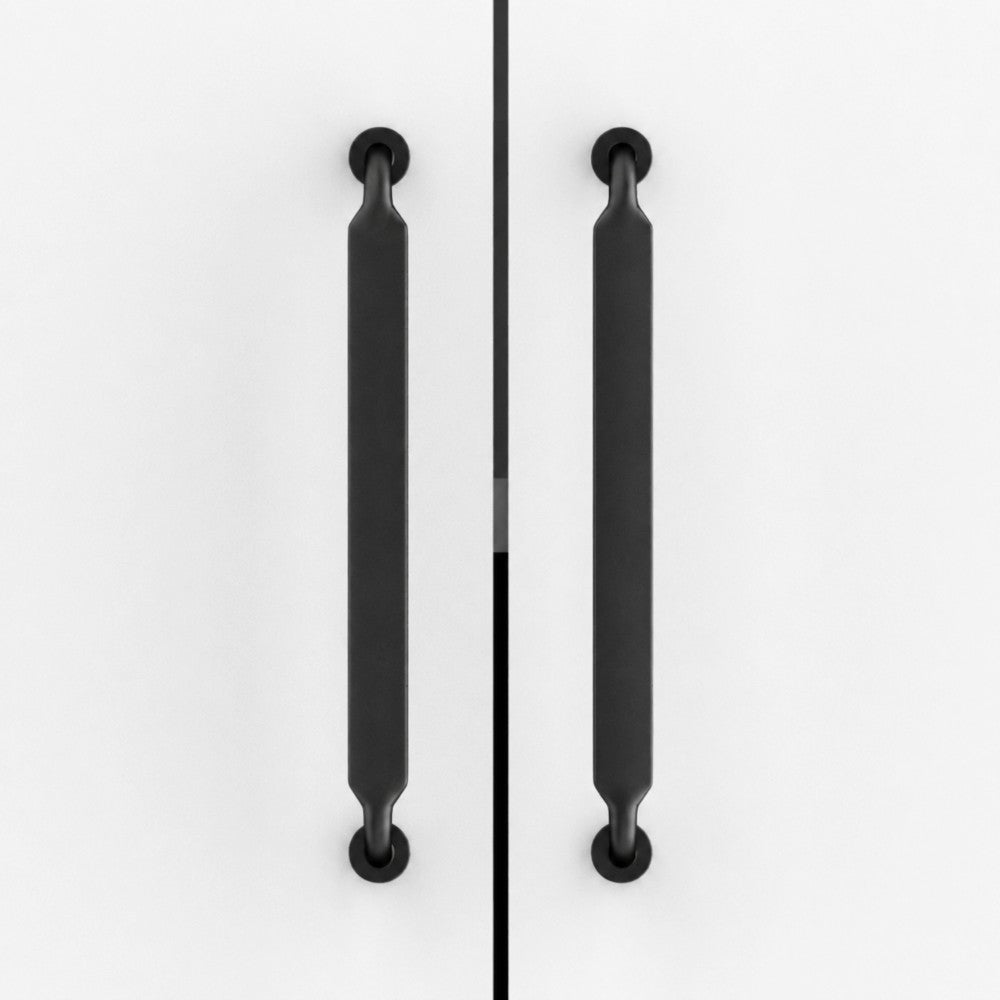 7.5 Inch Matte Black Cabinet Pulls | DUSK