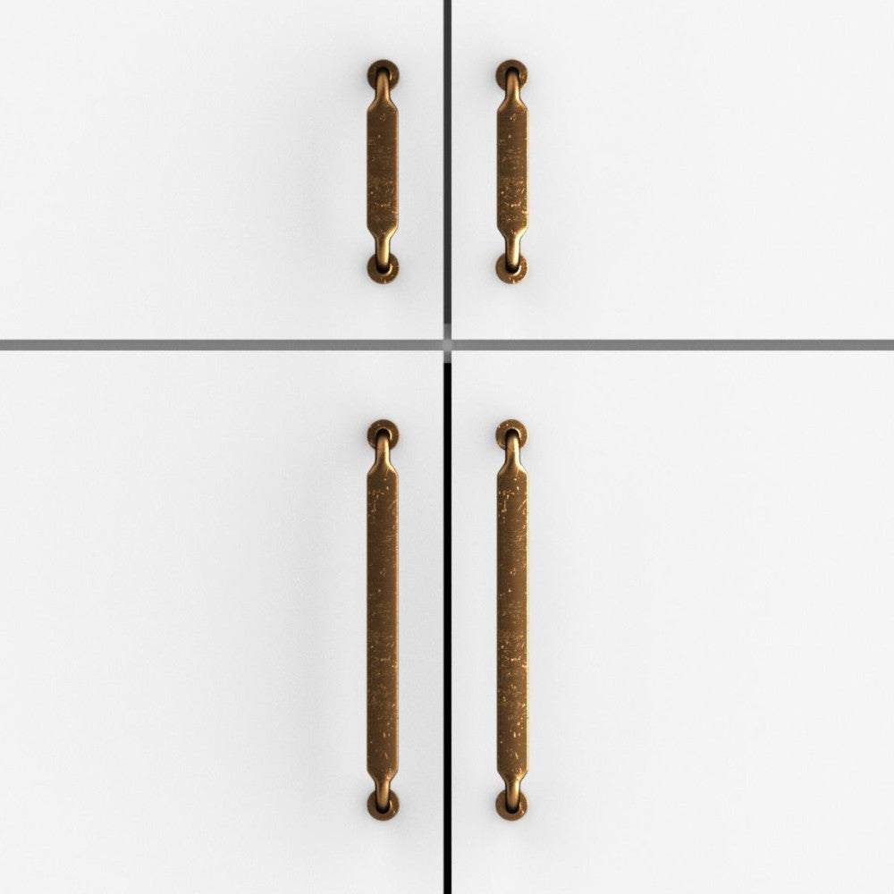7.5 Inch Matte Black Cabinet Pulls | DUSK