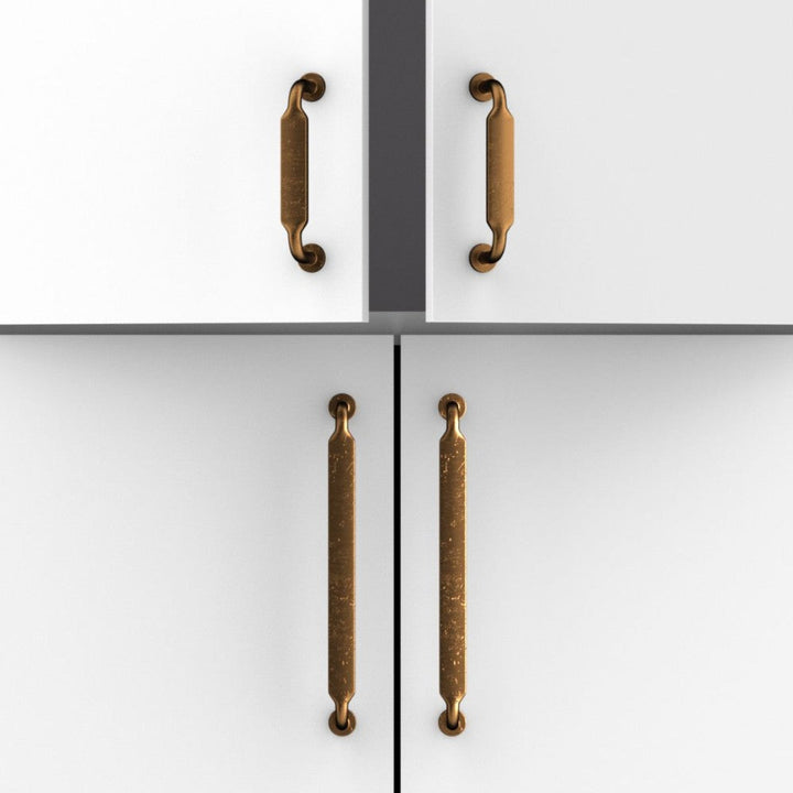 7.5 Inch Matte Black Cabinet Pulls | DUSK