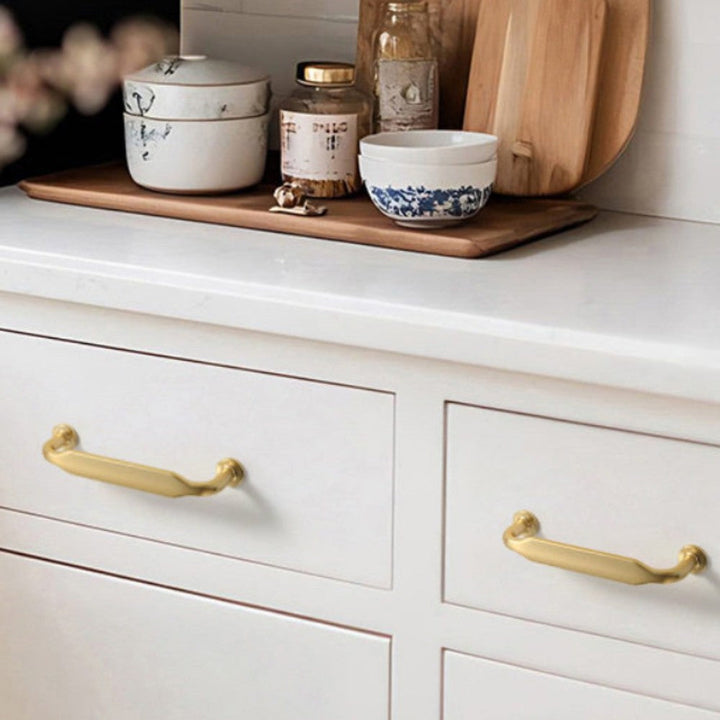 7.5 Inch Matte Black Cabinet Pulls | DUSK
