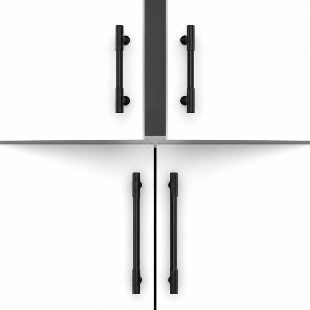 FLARE - Matte Black 3.75" Knobs and Pulls