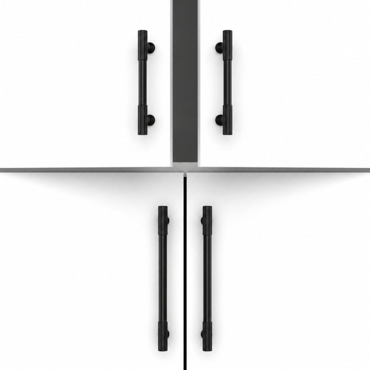 FLARE - Matte Black 3.75" Knobs and Pulls