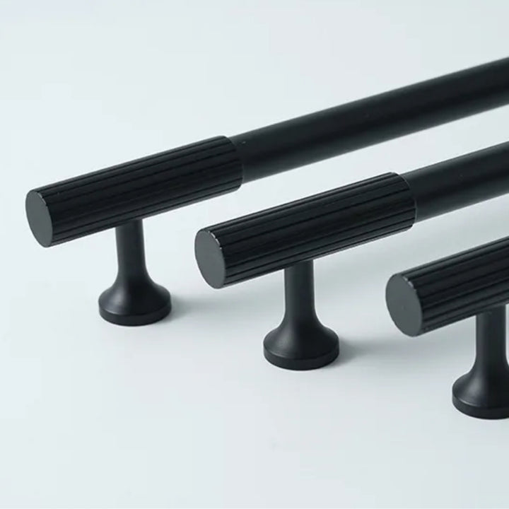 FLARE - Matte Black 3.75" Knobs and Pulls