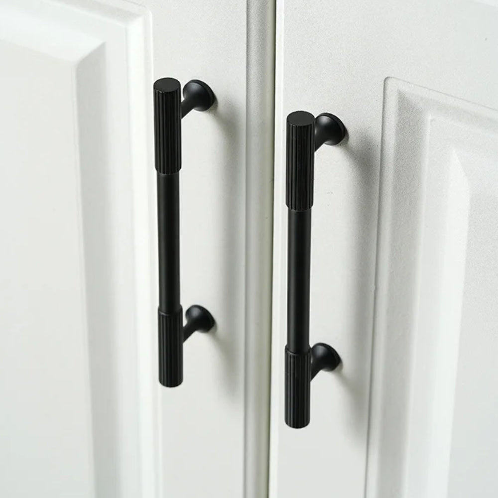 FLARE - Matte Black 3.75" Knobs and Pulls