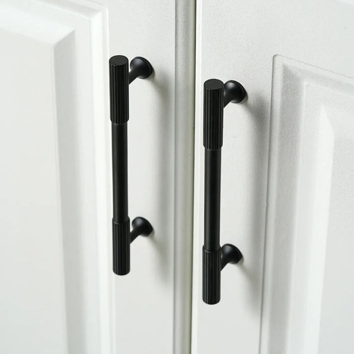 FLARE - Matte Black 3.75" Knobs and Pulls