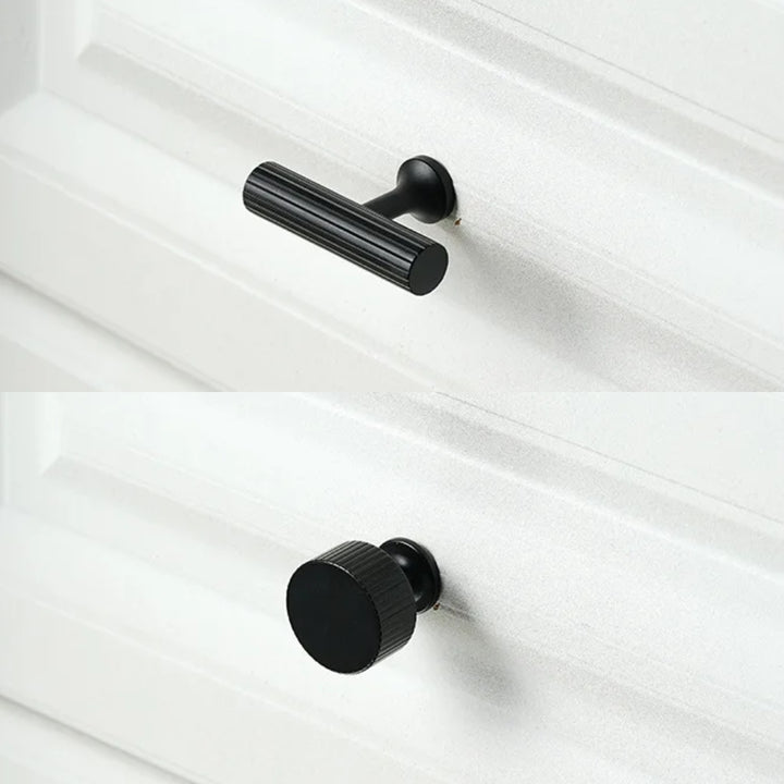 FLARE - Matte Black 3.75" Knobs and Pulls