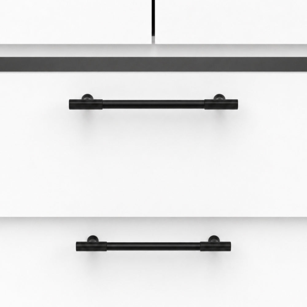 FLARE - Matte Black 3.75" Knobs and Pulls