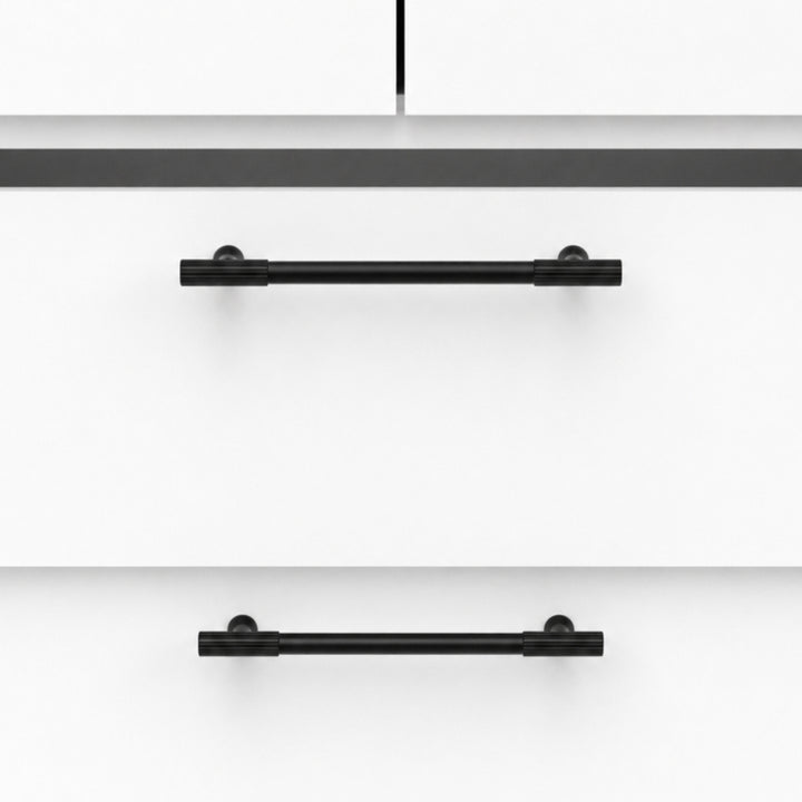 FLARE - Matte Black 3.75" Knobs and Pulls
