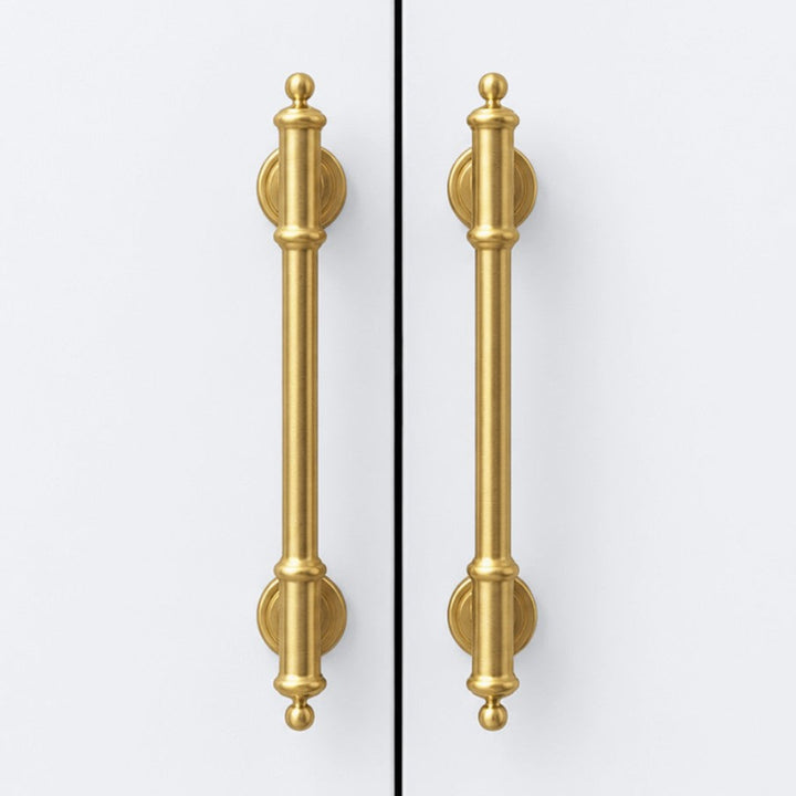 FLOAT brushed gold 6.25 inch cabinet bar pull - ARCHANDLES