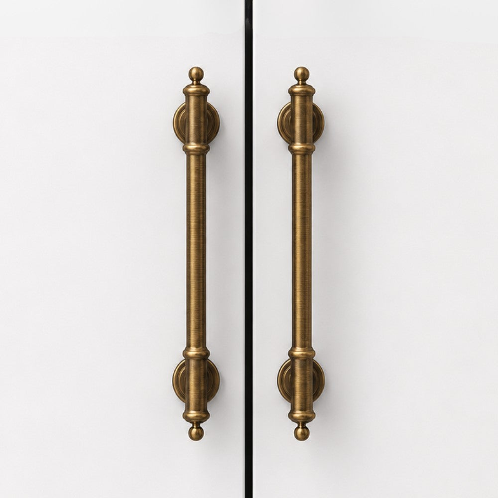 FLOAT brushed gold 6.25 inch cabinet bar pull - ARCHANDLES