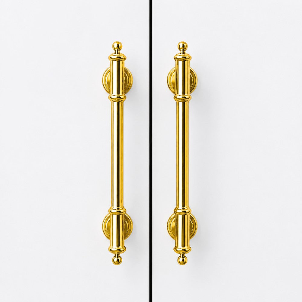 FLOAT brushed gold 6.25 inch cabinet bar pull - ARCHANDLES