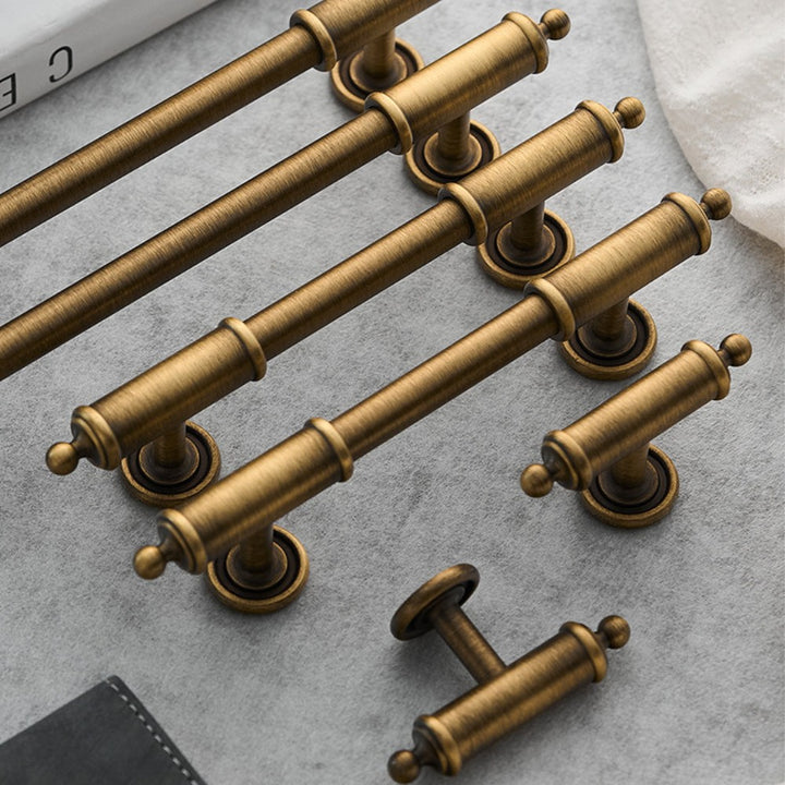 FLOAT brushed gold 6.25 inch cabinet bar pull - ARCHANDLES