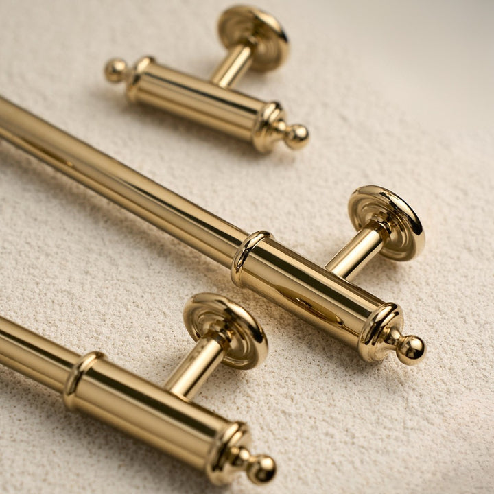 FLOAT brushed gold 6.25 inch cabinet bar pull - ARCHANDLES