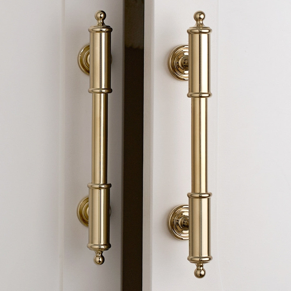 FLOAT brushed gold 6.25 inch cabinet bar pull - ARCHANDLES