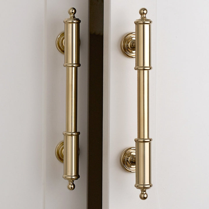 FLOAT brushed gold 6.25 inch cabinet bar pull - ARCHANDLES