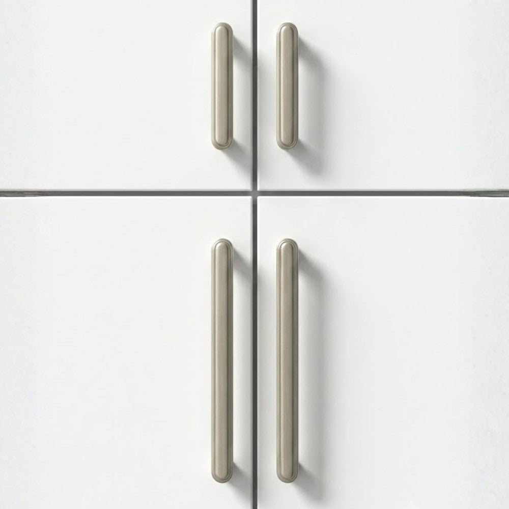 5 Inch Brushed Nickel Cabinet Pulls | LUX