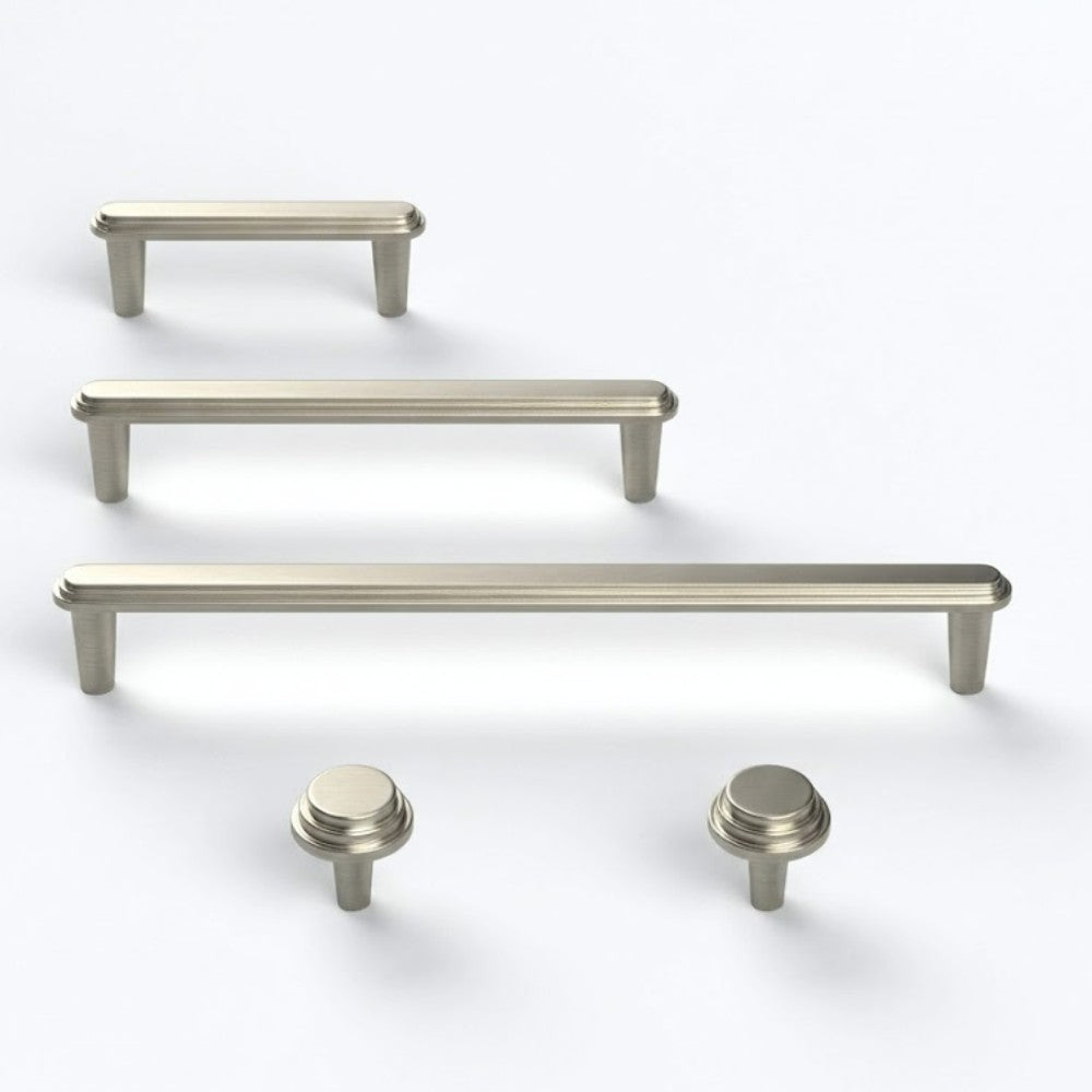 5 Inch Brushed Nickel Cabinet Pulls | LUX