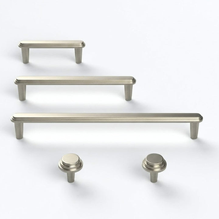 5 Inch Brushed Nickel Cabinet Pulls | LUX