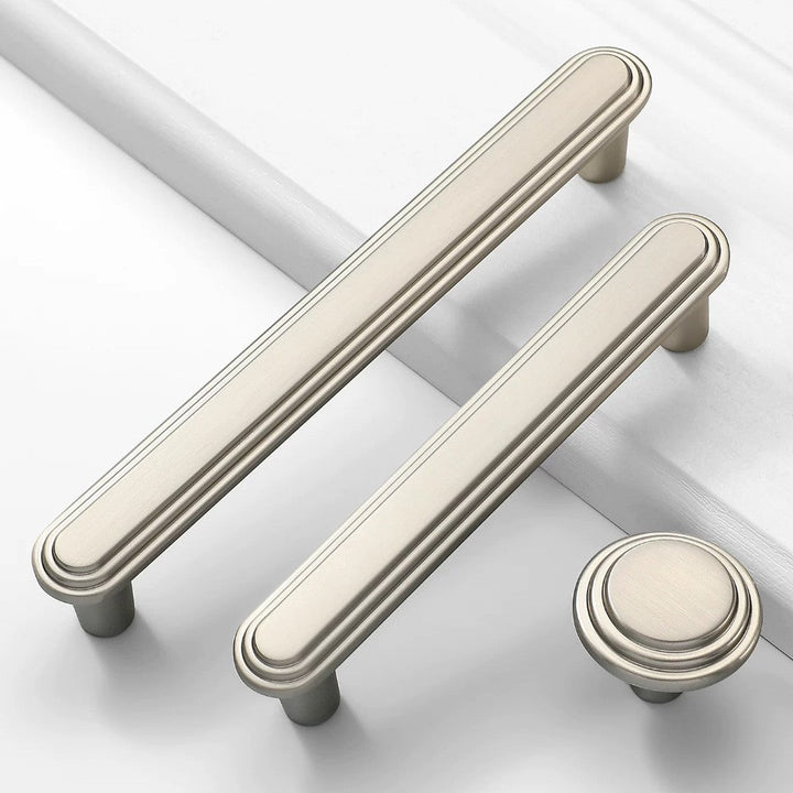 5 Inch Brushed Nickel Cabinet Pulls | LUX