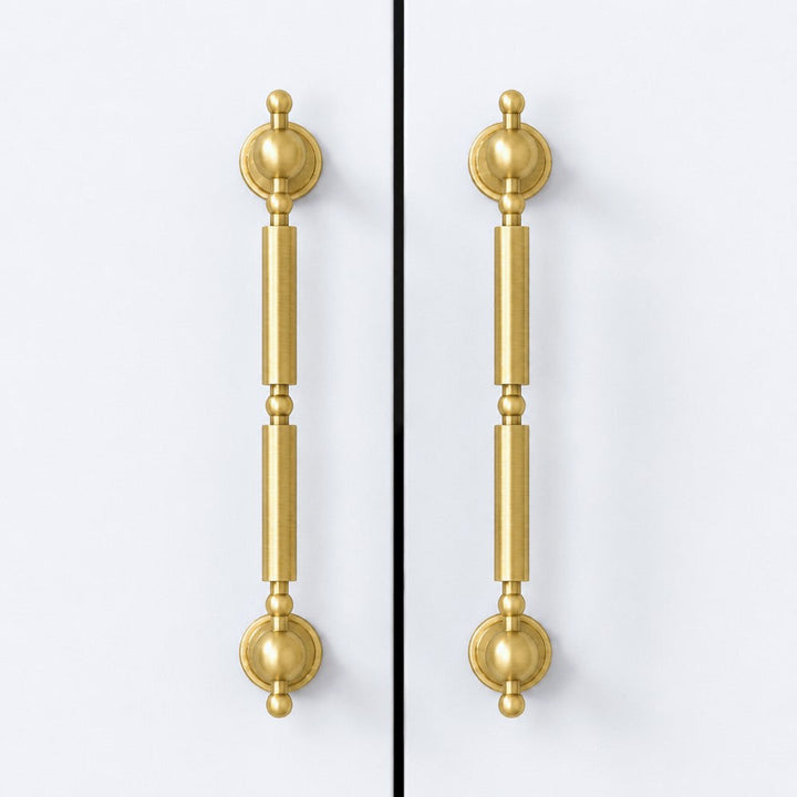 3 Inch Antique Brass Cup Pulls | LUXOR