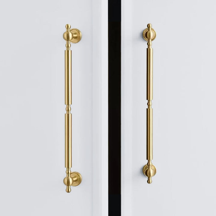 3 Inch Antique Brass Cup Pulls | LUXOR