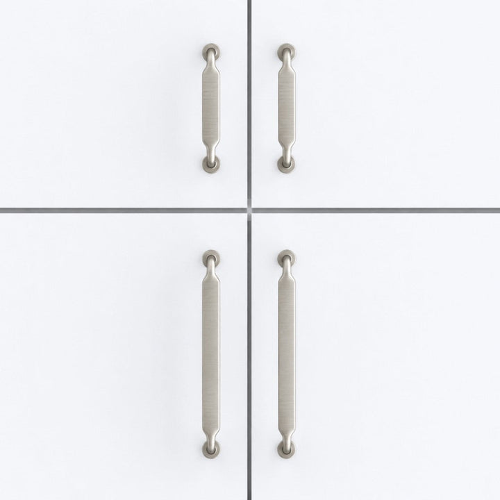 6.25 Inch Brushed Nickel Cabinet Pulls | NOVA