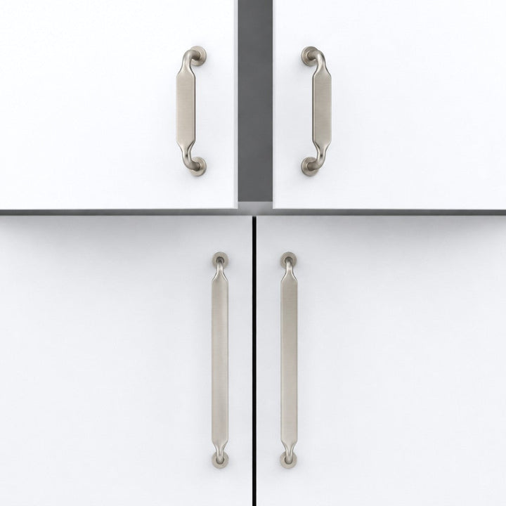 6.25 Inch Brushed Nickel Cabinet Pulls | NOVA