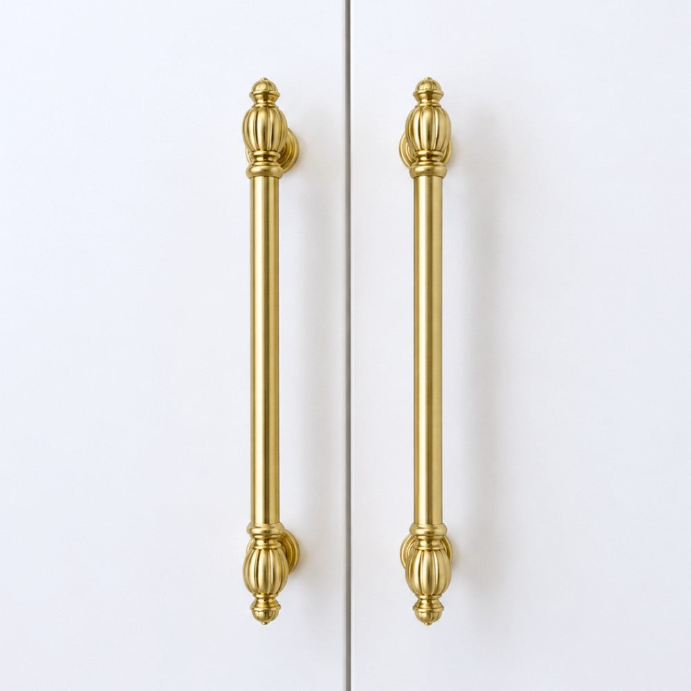OMEGA Brushed Gold Cabinet Knobs for Kitchen