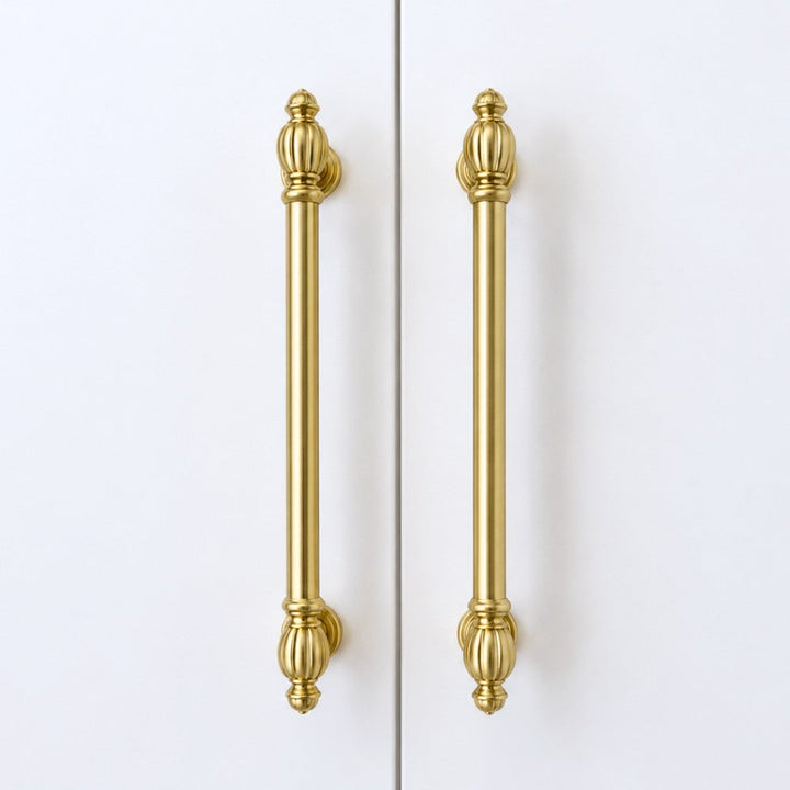 OMEGA Brushed Gold Cabinet Knobs for Kitchen