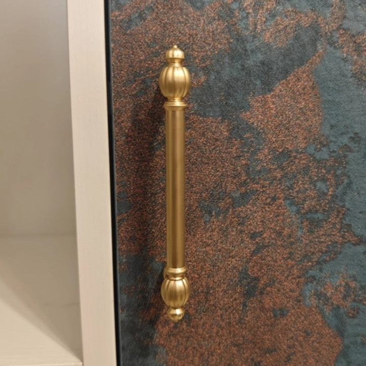 OMEGA Brushed Gold Cabinet Knobs for Kitchen