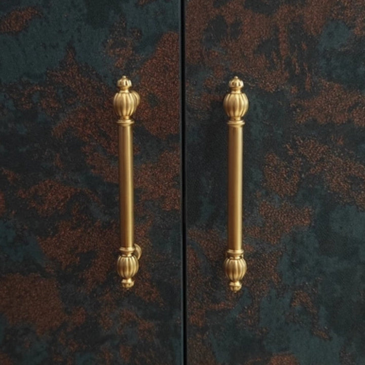 OMEGA Brushed Gold Cabinet Knobs for Kitchen