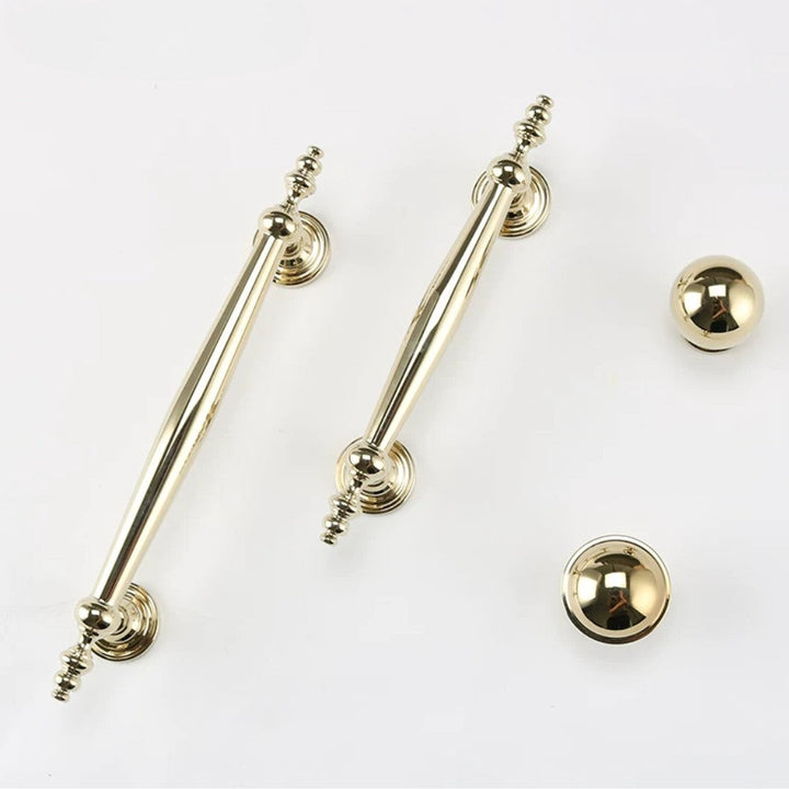 5 Inch Polished Gold Cabinet Pulls | ONYX