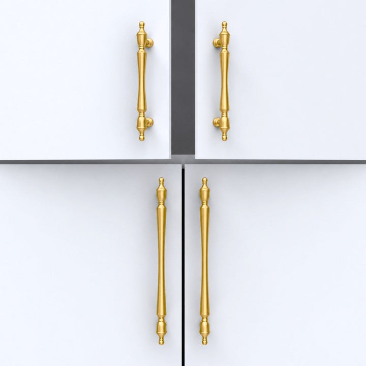 3 Inch Brushed Brass Cup Pulls | ORBIT