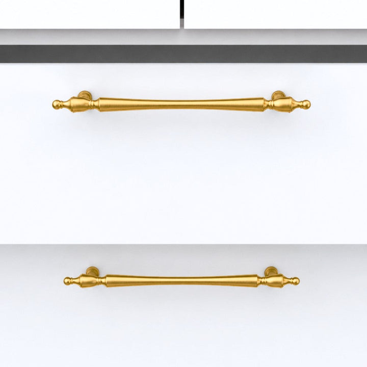 3 Inch Brushed Brass Cup Pulls | ORBIT
