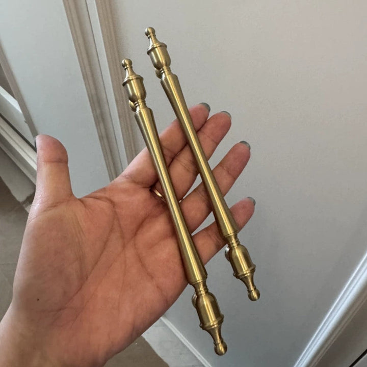 3 Inch Brushed Brass Cup Pulls | ORBIT